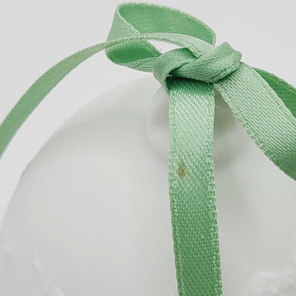 Lladró Summer Bell Ornament 17614 Mint Green Ribbon Porcelain Vtg 1992 In Box - Picture 6 of 14